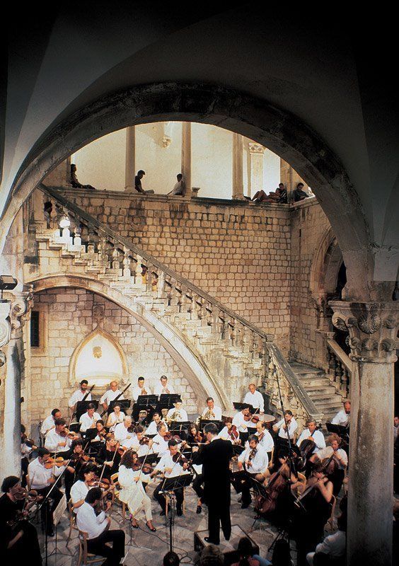 a group of people that are playing instruments