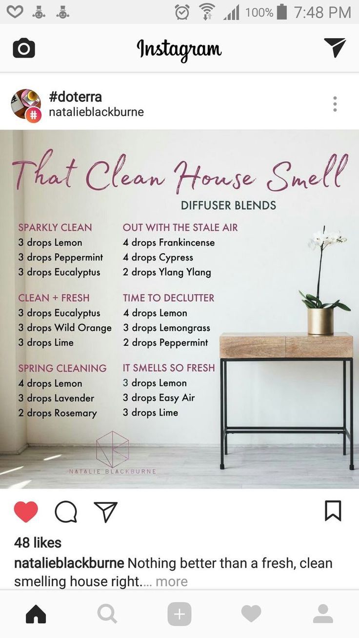 that clean house smell Clean House Smell, Essential Oil Diffuser Blends Recipes, Essential Oil Diffuser Recipes, Oil Diffuser Recipes, Essential Oil Mixes, Essential Oil Blends Recipes, Living Essentials Oils, Essential Oils Recipes, Diffuser Recipes