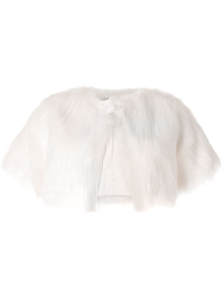 White faux fur shawl from unreal fur featuring a clasp fastening and faux fur. | Unreal Fur Faux Fur Shawl White Faux Fur Shawl, Fashion Show Inspiration, White Faux Fur Coat, Faux Fur Shawl, Catty Noir, Fur Accessories, Fur Shawl, Christmas Clothes, White Faux Fur