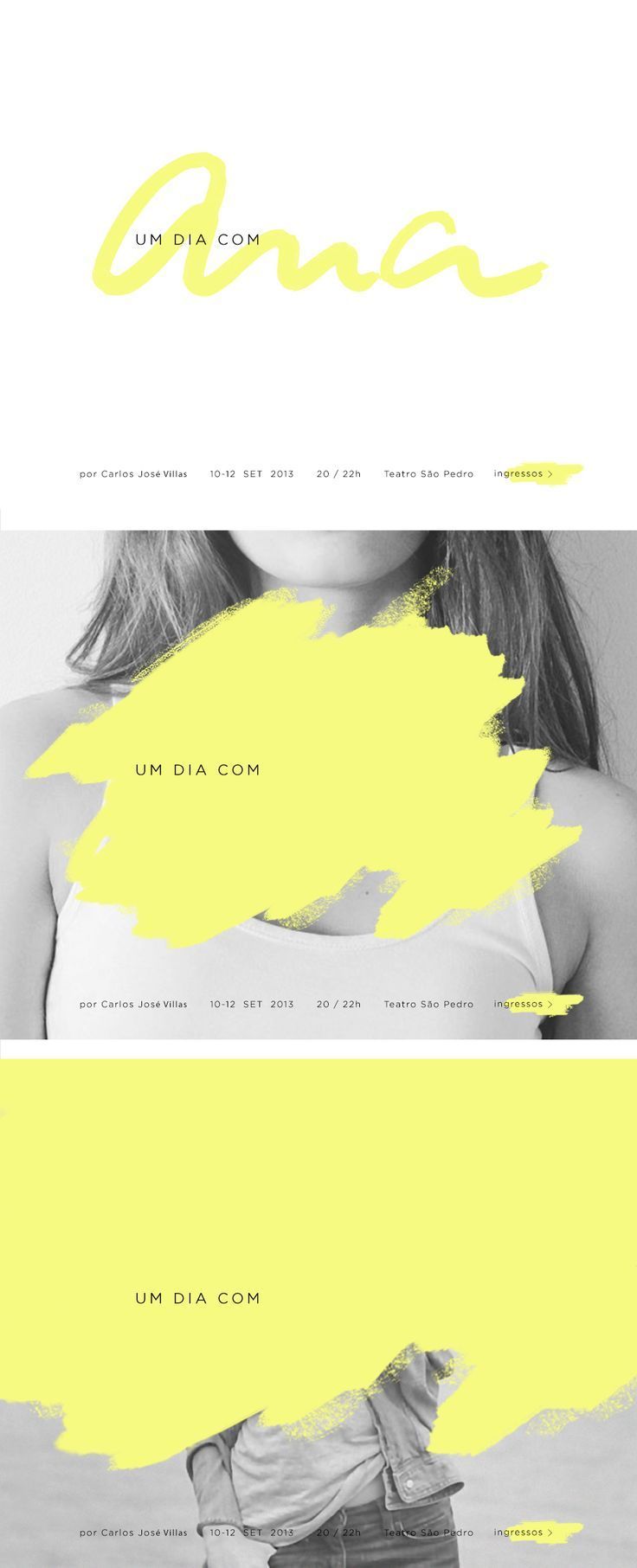 the yellow paint is being used to create this website page for an art studio, and it