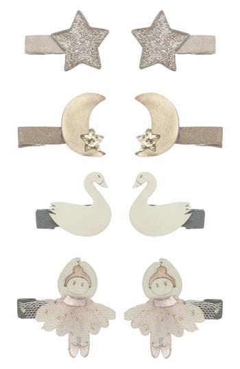 Add a fanciful flourish to your child's 'do with this set of whimsical hair clips befitting a budding ballerina. Pack of eight assorted hair clips Polyester/polyurethane/metal Imported Whimsical Hair, Mini Hair Clips, Swan Lake, Girls Hair Accessories, Clip Ins, Girl Hairstyles, Hair Clips, Hair Accessories, Nordstrom