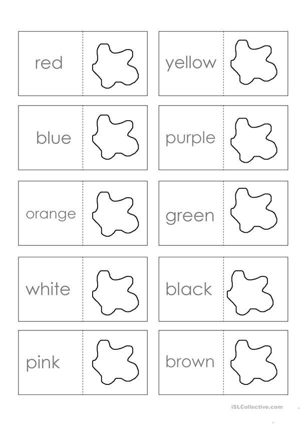 the color matching worksheet for preschool to learn how to write and draw shapes