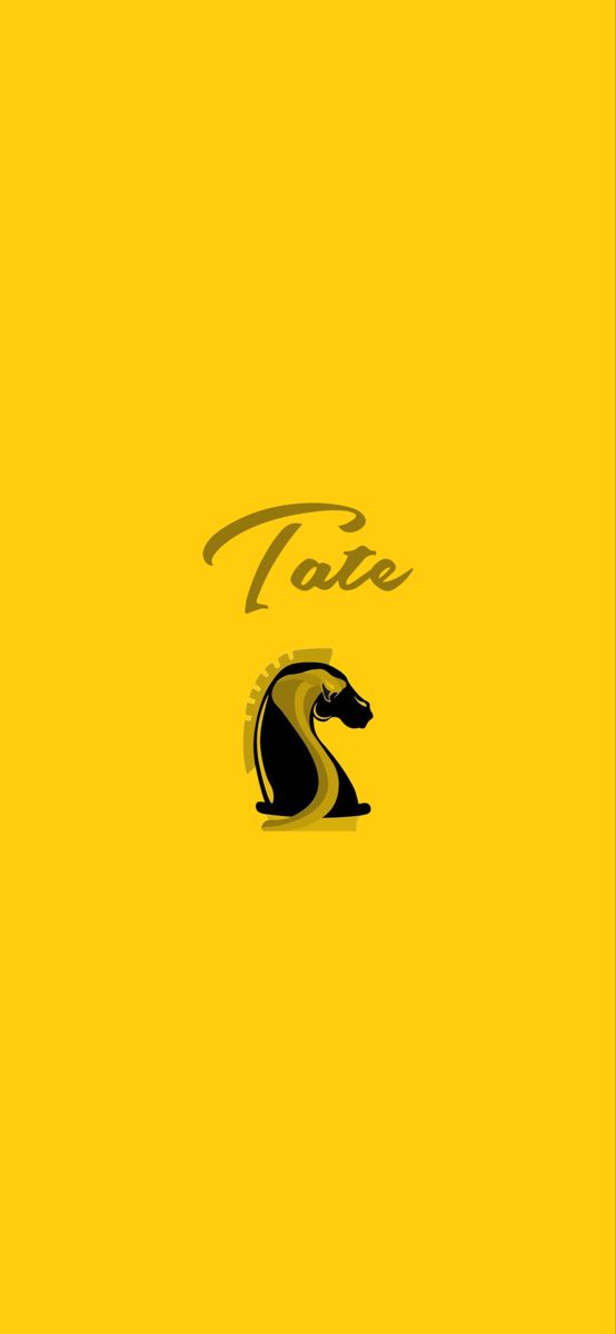 a yellow background with an image of a dog's head and the word taxi on it