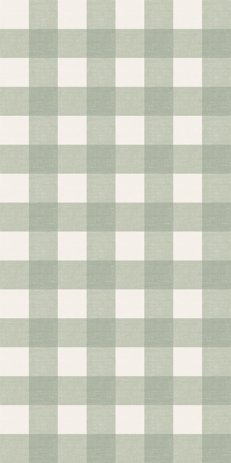 a white and green checkered wallpaper pattern