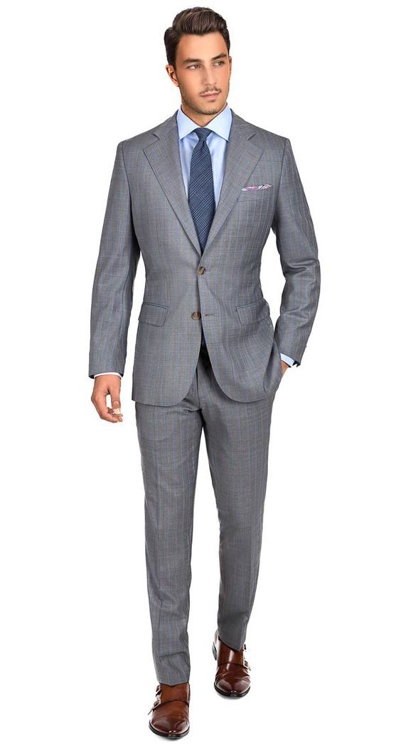 Grey Suit Combinations, Formal Suits Men, Grey Suit Men, Suit Combinations, Light Grey Suits, Der Gentleman, Suits Men Business, Items For Men, Fashion Queen