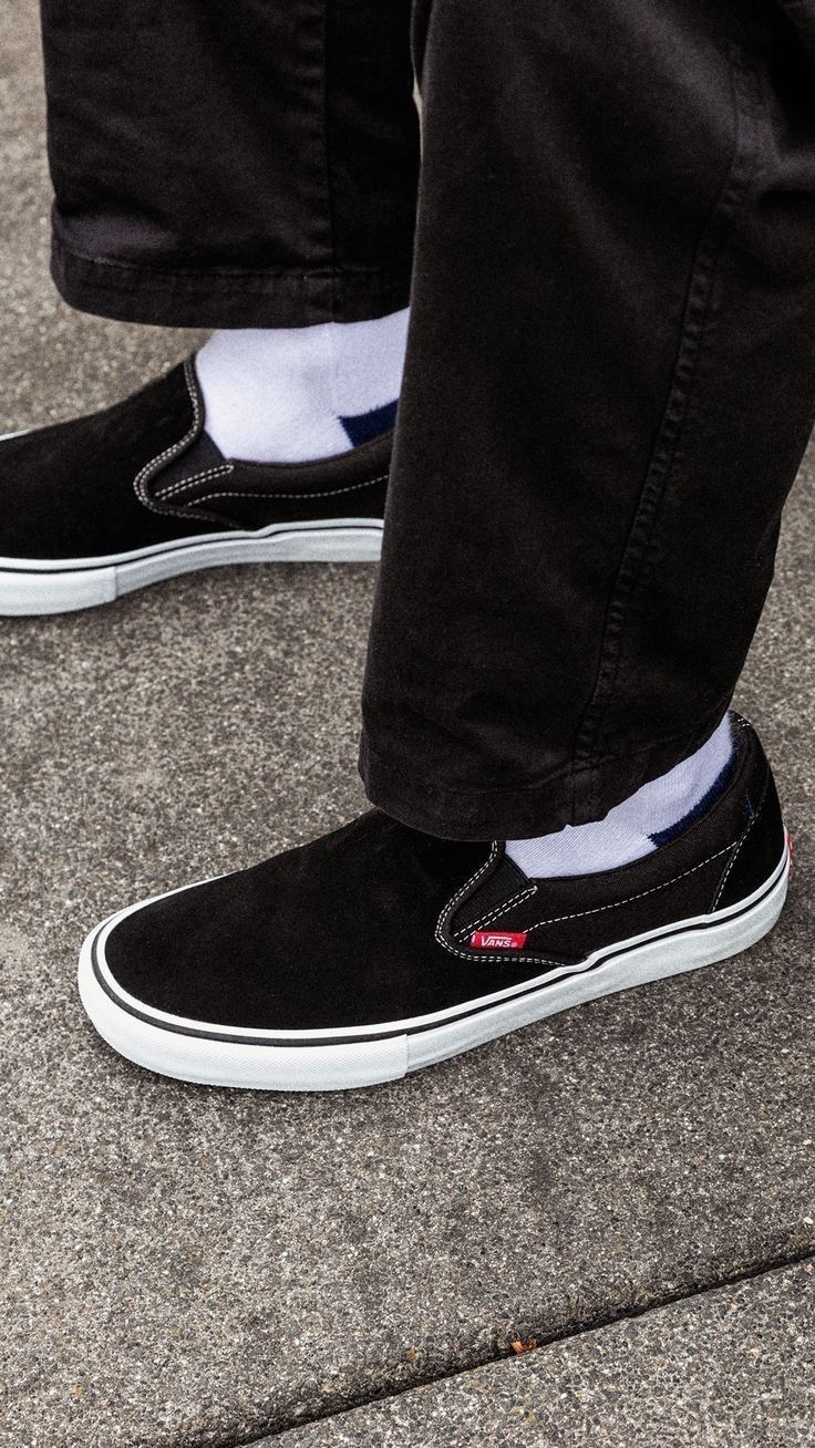 Vans Slip On Outfit Men, Vans Slip On Outfit, Black Slip On Vans Outfit, Black Vans Outfit, Slip On Outfit, Vans Slip On Black, Vans Outfit Men, Black Slip On Vans, Vans Slip On Pro