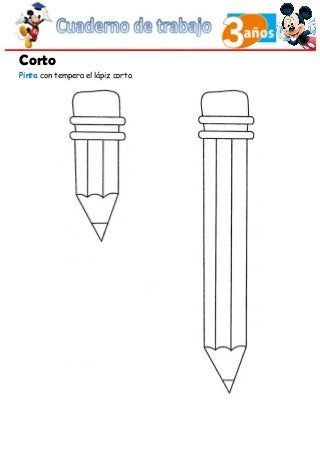 the instructions for how to draw mickey mouse pencils