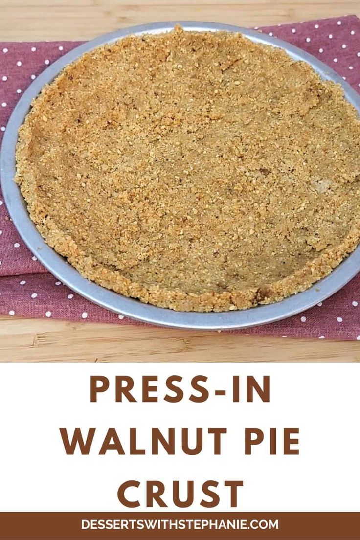 a pie sitting on top of a wooden table