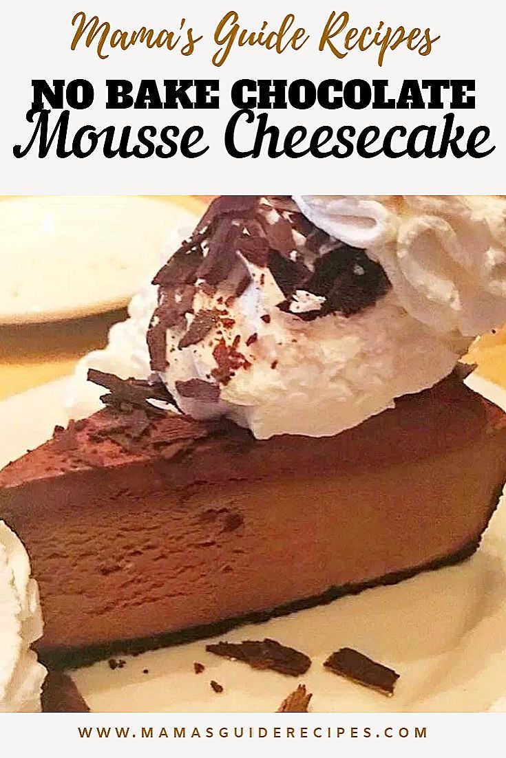 No Bake Chocolate Mousse, Cheesecake Mousse Recipe, Chocolate Mousse Cheesecake, Choc Mousse, Mousse Cheesecake, Cheesecake No Bake, Pinoy Recipes, Chocolate Pie Recipes, Chocolate Mousse Recipe