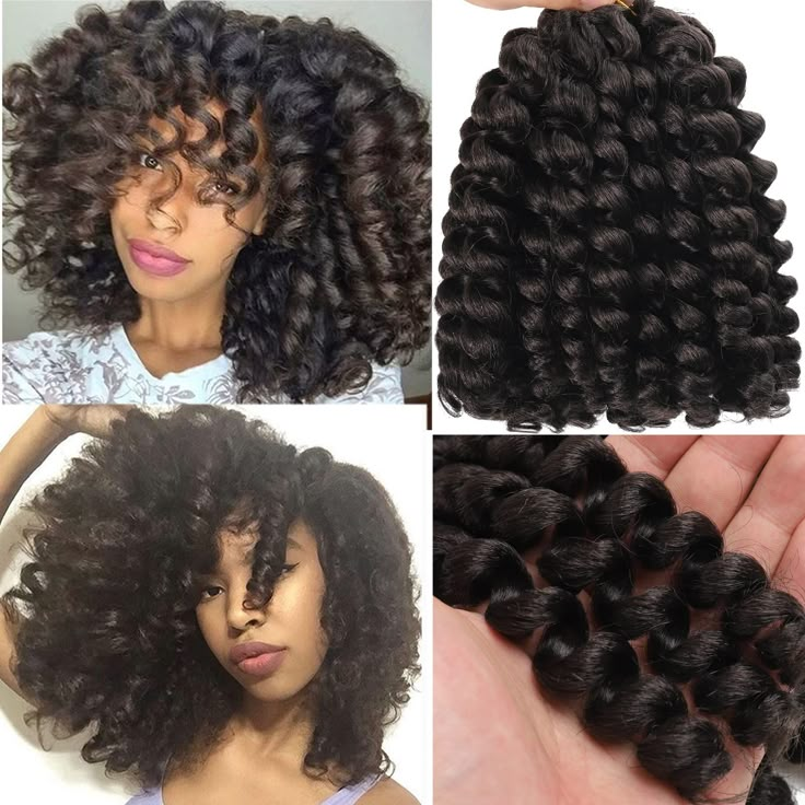 PRICES MAY VARY. Wand Curl Jamaican Bounce Crochet Hair :Easy separating, free hook needle. Wand Curl Jamaican Bounce Crochet Hair :Light & Soft. Wand Curl Jamaican Bounce Crochet Hair :Natural looking, hot water braid possible. Wand Curl Jamaican Bounce Crochet Hair :Tangle Free. Wand Curl Jamaican Bounce Crochet Hair :Easy Brushing. 1)Item Type: 2X Ringlet Wand Curl Jamaican Bounce Crochet Hair Extensions
2)Hair Quality: Top Grade
3)Package: 3 Packs, 20strands/pack
4)Length: 8"
5)Related Color Wand Curl Crochet Hair, Deep Twist Crochet Braids, Jamaican Bounce Crochet, Short Curly Crochet Hair, Pre Looped Crochet Hair, Jamaican Bounce, Poofy Hair, Crochet Braiding Hair, Curly Crochet Hair