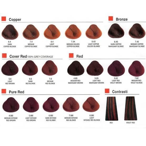 Hair Color Names, Hair Color Swatches, Hair Dye Shades, Medium Hair Color, Best Hair Straightener, Red To Blonde, Light Ash Blonde, Copper Hair Color, Permanent Hair Dye