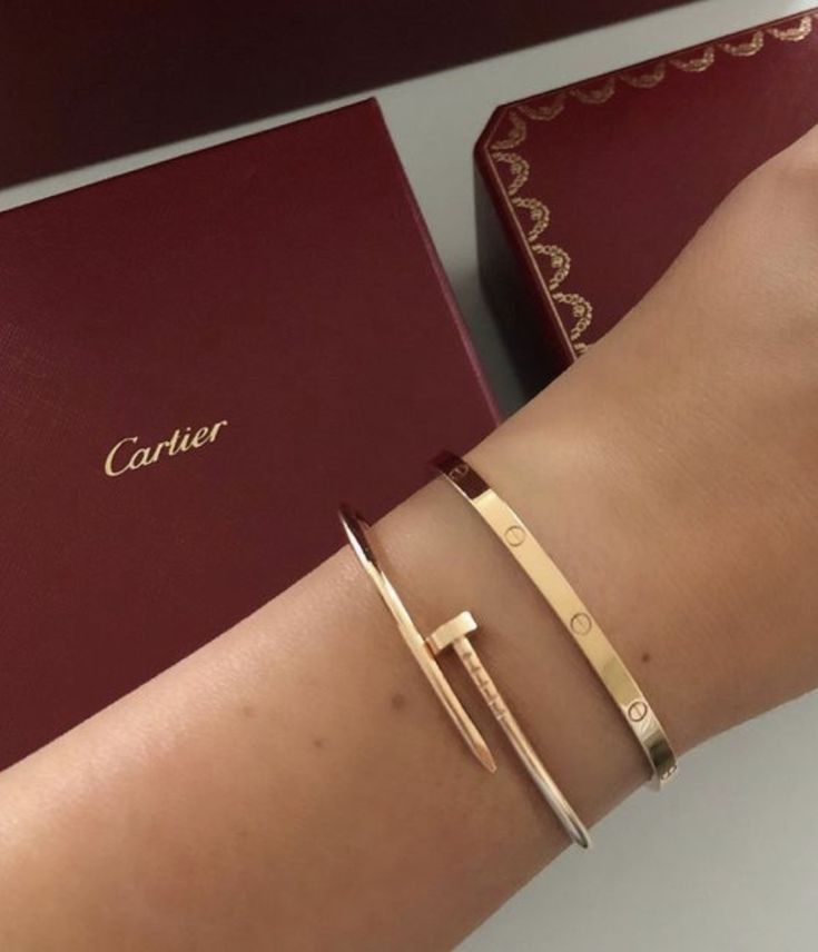 Stylish Jewelry Accessories, Kpop Earrings, Nail Bracelet, Luxe Jewelry, Cartier Jewelry, Love Bracelet, Jewelry Fashion Trends, Classy Jewelry, Cartier Love