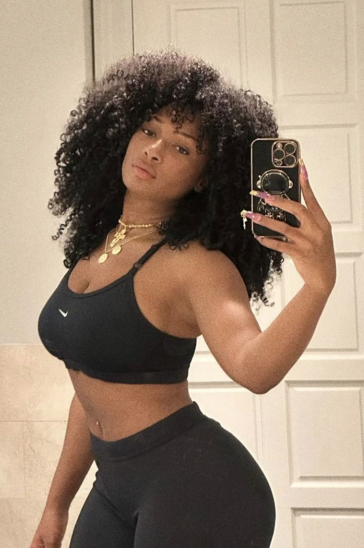 Megan Thee Stallion, Big Hair, Brown Skin, Instagram Foto, Black Is Beautiful, Body Goals, Hair Goals, Pretty People, Hair Inspiration