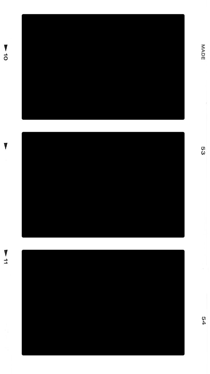 three rectangles are shown in black and white, with one smaller rectangle at the bottom