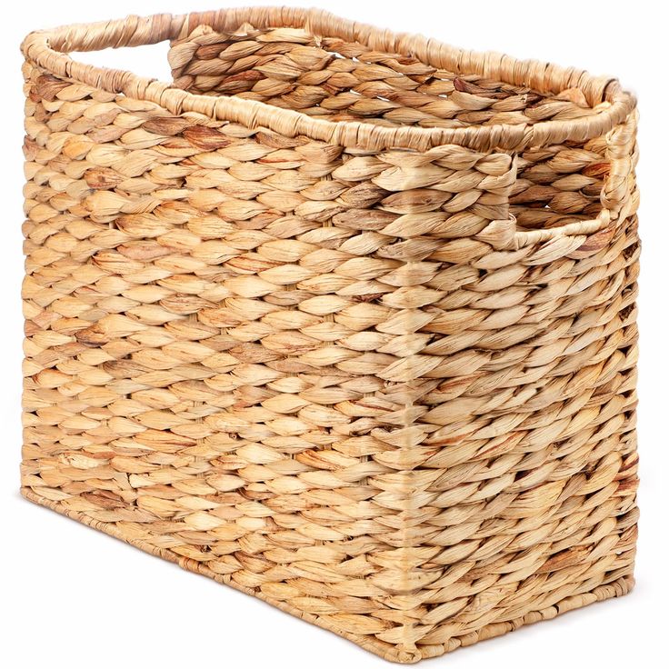 an empty basket is shown on a white background