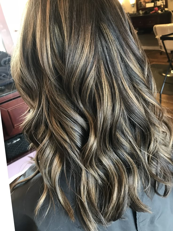 Fall Foliage Hair, Hazel Highlights, Foliage Hair, Highlights 2024, Haircut Options, Blond Highlights, Natural Balayage, Hair Removal Spray, Aveda Color