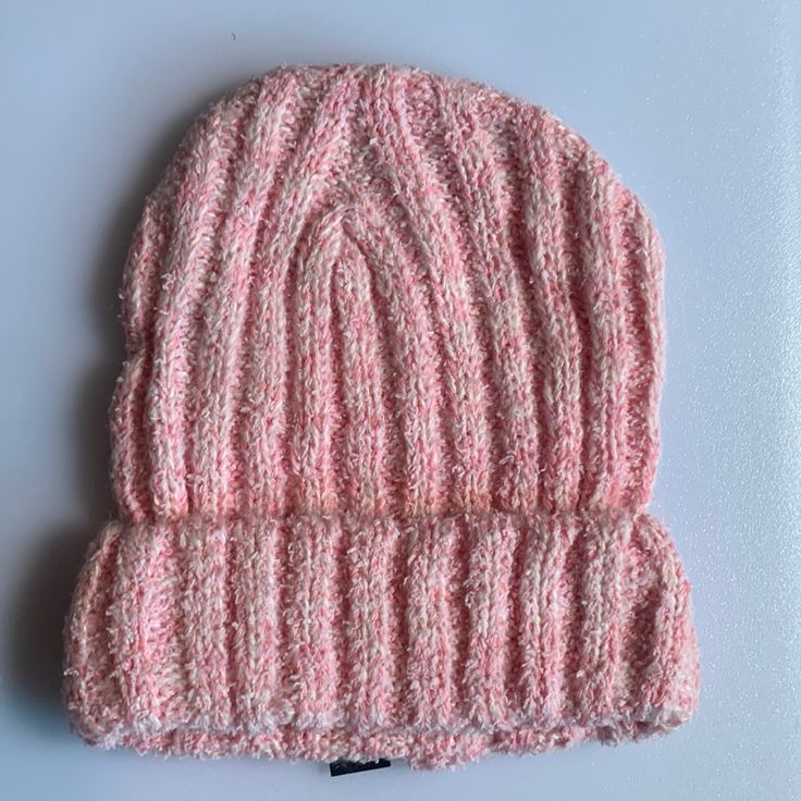 Unisex Warm Fuzzy Knit Beanie Pink White Winter Hat Stretchy Cream Knitted Beanie One Size, Trendy White Beanie One Size, Trendy Warm White Beanie, White Knitted Beanie, One Size Fits Most, Cream Knit Beanie One Size Fits Most, Cream Soft Knit Beanie, Fitted Soft Knit Beanie, White Knit Winter Hat, White Crochet Knit Hat For Winter