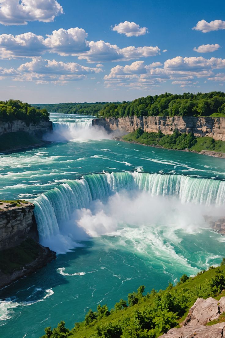 Beyond the Falls: Exploring the Wonders of Niagara Nayagara Falls, Nigra Falls Canada, Niagara Falls Aesthetic, Niagara Falls American Side, Autumn America, Wishes Board, Canada Niagara Falls, Niagara Falls Usa, Water Planet