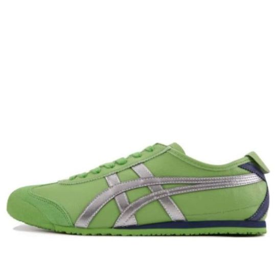 Onitsuka Tiger Mexico 66 'Green Silver' 1183A201-305 - KICKS CREW Green Onitsuka Tiger, Sneakers 2024, Iconic Sneakers, 2024 Board, Sick Clothes, Tiger Mexico 66, Onitsuka Tiger Mexico 66, Mexico 66, 2024 Outfits