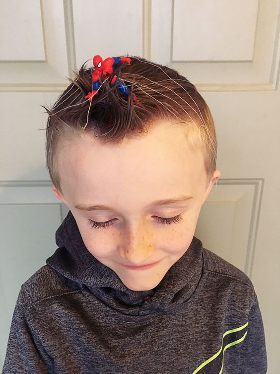 Green Hair Spray, Crazy Hair Boys, Whacky Hair Day, Hairstyles For School Boy, Crazy Hair For Kids, Read Across America Week, Space Hair, Funny Hair, Read Across America