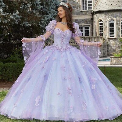 Quinceanera Dresses Damas, Xv Dresses, Purple Quince, Quinceanera Themes Dresses, Damas Dresses, Purple Quinceanera Dresses, Quinceñera Dresses, Fairytale Gown, Pretty Quinceanera Dresses