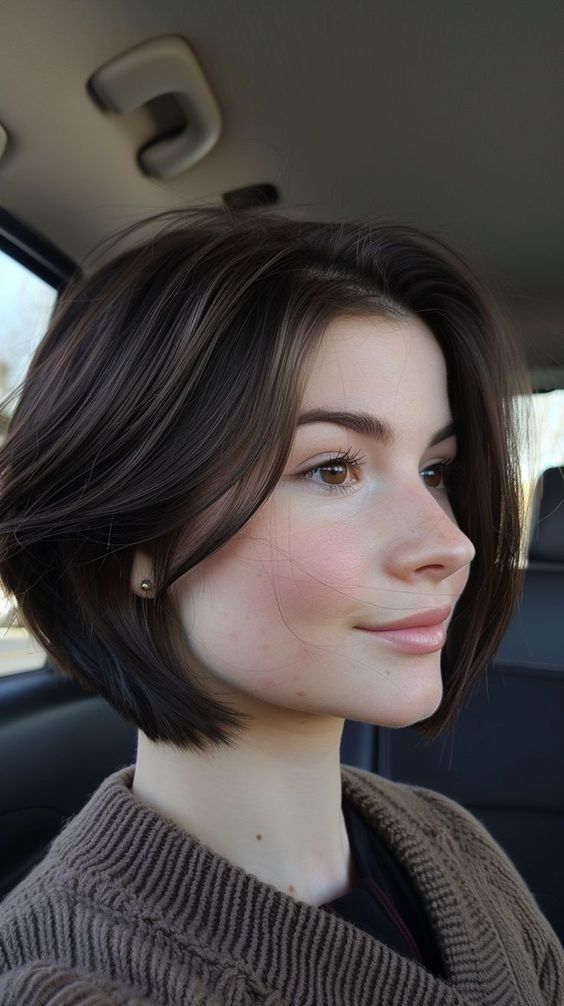 Second Day Hairstyles, Hair Inspiration Short, Blowout Hair, Greasy Hair Hairstyles, Shot Hair Styles, Short Hair Color, Penteado Cabelo Curto, Beautiful Lady, Short Hair Haircuts