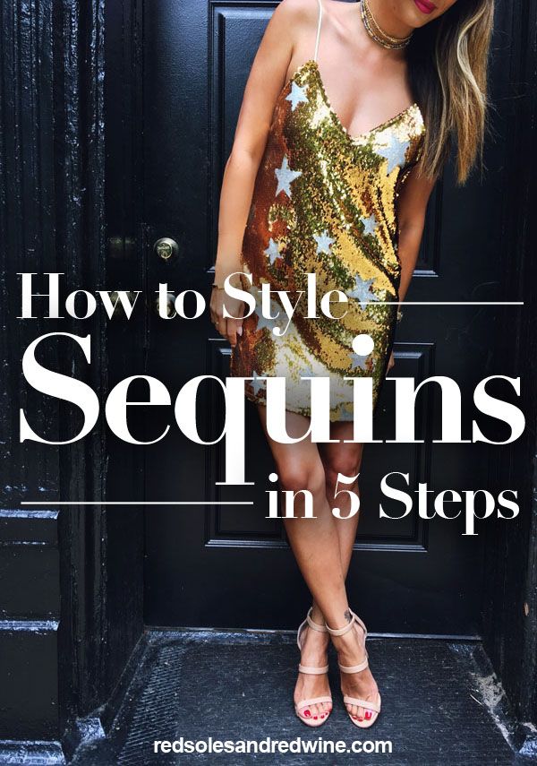 How To Style Sequins, Sequin Style, Sequin Star Dress Clutch With Sequin Dress, Sequin Dresses And Boots, Sequin Theme Party Outfit, Accessories For Sequin Dress, Black Sequin Cocktail Dress, Sequin Dress Jewelry Ideas, Sequin Dress With Denim Jacket, Jewelry For Black Sequin Dress, Jewelry With Sequin Dress