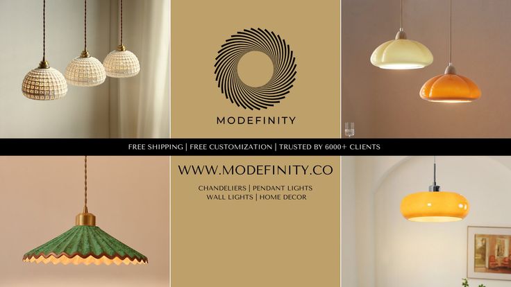 WWW.MODEFINITY.CO | Chandeliers | Pendant Lights | Home Decor