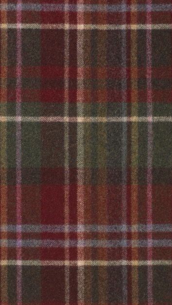 a red and green plaid fabric