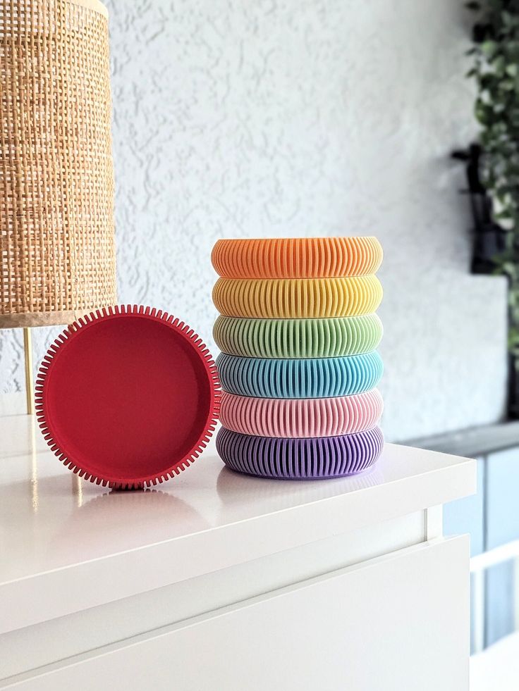 Spruce up your tabletop with our minimalist and modern 3D printed coasters. These coasters have been meticulously designed to emanate a clean, minimal and luxurious aesthetic, perfect for both casual and formal settings. They keep your surfaces clear from glass sweat and heat, making them ideal for use with your favorite beverages, candles, and more. Each coaster is crafted from an environmentally friendly bioplastic, derived from agricultural crops, ensuring that being eco-friendly has never lo Coasters Aesthetic, Rainbow Coasters, Minimalist Coasters, Modern Coasters, Luxurious Aesthetic, White Coasters, Printed Coasters, Mother Christmas Gifts, Plastic Injection Molding