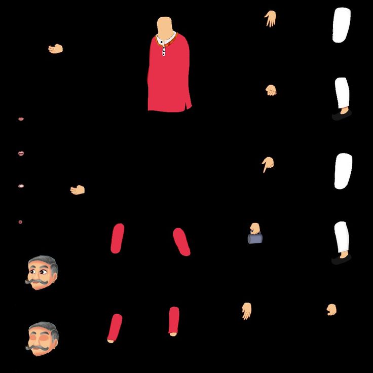 an animated image of people standing in the dark