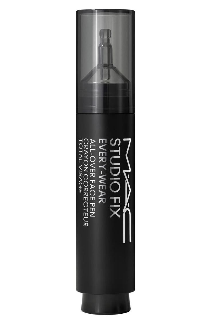 Find MAC COSMETICS Studio Fix Every-where Concealer Pen on Editorialist. ↵ ↵ ↵ What it is: A multi-use concealer pen with medium-to-full buildable coverage and a natural matte finish that is transfer-proof, waterproof and wears for 36 hours. What it does: Click, tap, go! Conceal and correct with the multi-use concealer pen that doesn't cake or crease. The lightweight, hydrating formula provides medium-to-full buildable concealer coverage with a natural matte finish that lasts for 36 hours. It's Concealer Pen, Mac Studio Fix, Best Concealer, Studio Fix, Too Faced Concealer, Eye Circles, Undereye Circles, Mac Makeup, Makeup Essentials