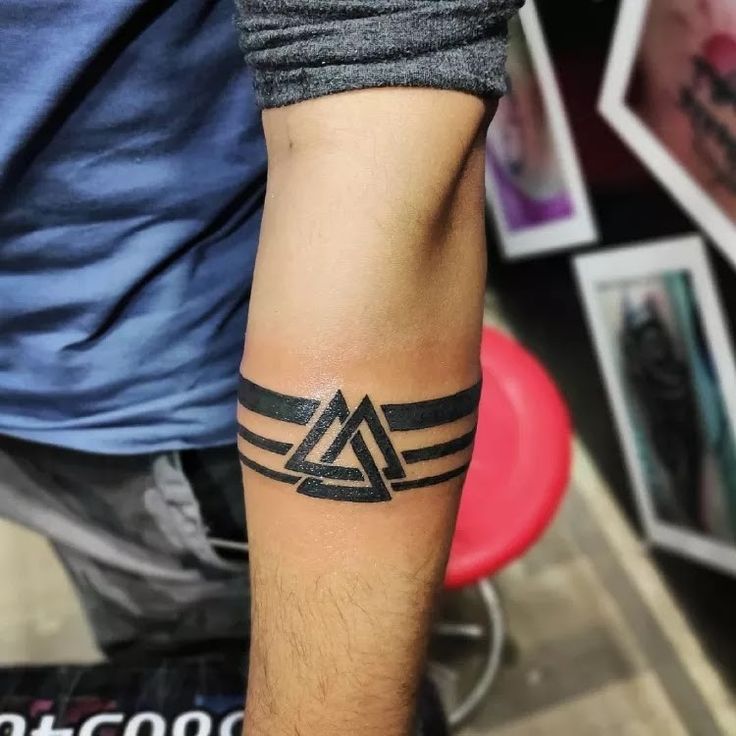 Armband forearm tattoo. Hand Band Tattoo, Herren Hand Tattoos, Wrist Band Tattoo, Armband Tattoos For Men, Band Tattoos For Men, Brother Tattoos, Hand Band, Forearm Band Tattoos, Band Tattoo Designs