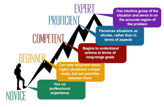 a diagram showing the steps to achieving an individual's goal in business and life