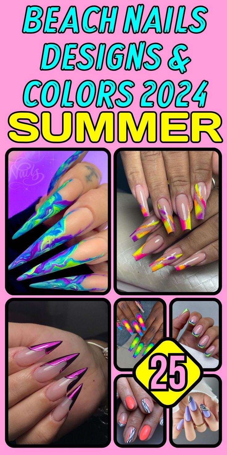 Discover beach nails designs & colors 2024 for your summer vacation. Art ideas for summer include ocean waves and sea shells, perfect for a vacation theme. Short summer nails in almond shape or vacation simple square nails are popular. Pink and blue colors capture the vacation mood. Try vacation simple acrylic nails for a trendy look. Summer toenails with gel and French tips are stylish for 2024. Simple Square Nails, Nails In Almond Shape, Vacation Nails Black Women, Summer Toenails, Beach Nails Designs, Art Ideas For Summer, Beach Nail Designs, Royal Blue Nails, Summer Pedicure