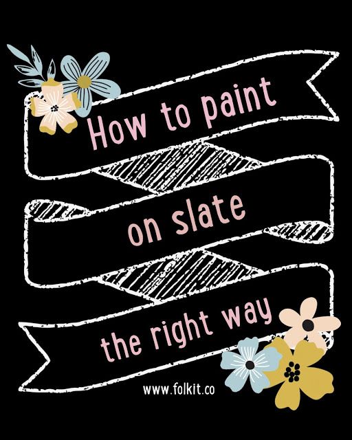 the words how to paint on a black background with flowers and ribbons in white lettering