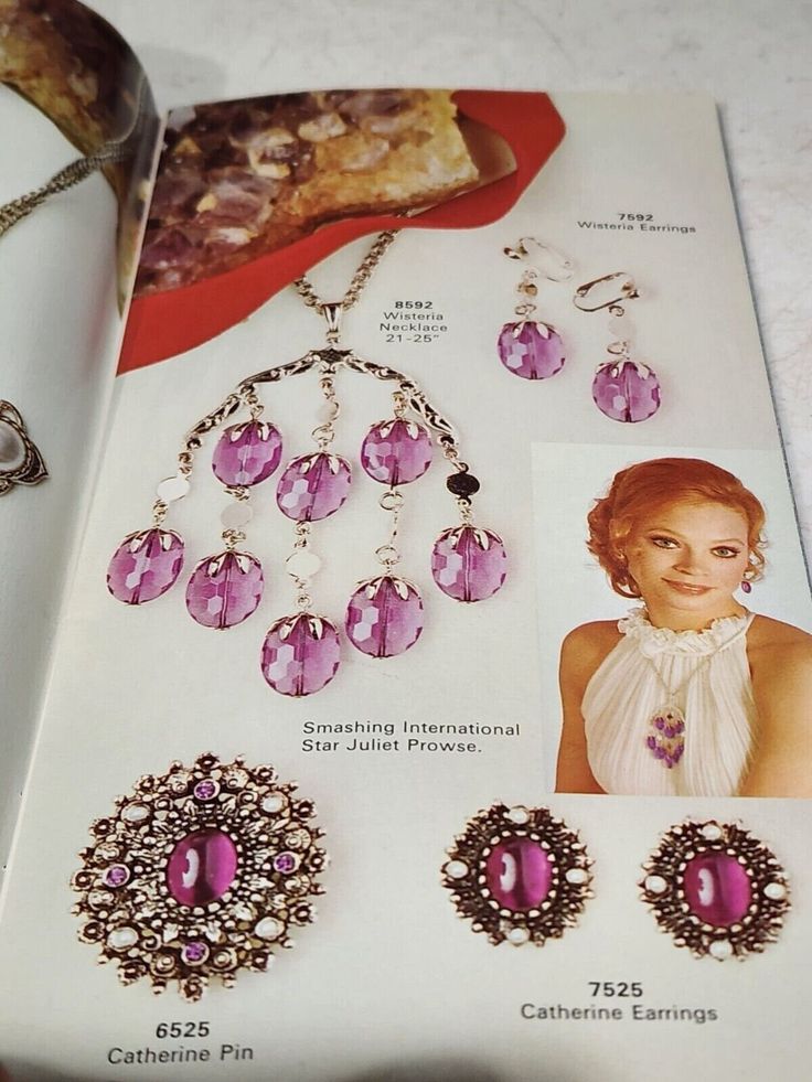 Vintage SARAH COVENTRY Wisteria Waterfall Purple Lucite Waterfall Pendant Chain Necklace & Matching Chandelier Earrings Women's Jewelry Set For your consideration is this iconic 2pc Sarah Coventry Wisteria Waterfall Necklace & Chandelier Earrings Jewelry Set. Signed.  Large cascading center pendent. Waterfall design. Single silver-tone strand chain necklace and dangle earrings. Wisteria necklace 21-25". Drop on the earrings is 1 1/2". Condition: Excellent condition except for the modification of earrings as noted. Necklace Chandelier, Waterfall Necklace, Waterfall Design, Necklace Matching, Sarah Coventry Jewelry, Mid Century Jewelry, Sarah Coventry, Coventry, Vintage Costume Jewelry