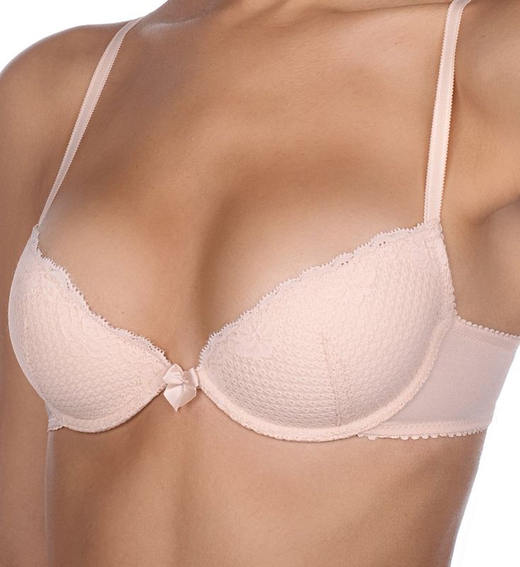 This dainty demi from Timpa will fast become one of your favorite lingerie pieces! This demi bra is cut very low to wear under today's fashionable plunging and scooped necklines. To avoid "bubbling" at cup top, see our Tomima Tip at right. Underwire cup is lightly padded for shape and modesty. Cup is seamless, but textured, so it may show under very thin knits. Popular with women who wear A and B cups. Bandless front works well for petites. Center panel - corded and low for plunge necklines. Sof Half Cup Bra, Pretty Bras, Wardrobe Wishlist, Diy Clothes Design, Tiny Bow, Lace Silk, Cup Bra, Everyday Bra, Demi Bra