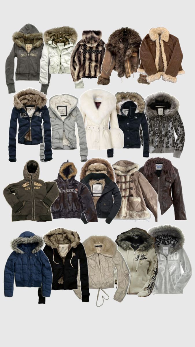 coats jackets 2000s 2000s Fur Jacket, Autumn Coat Aesthetic, Fur Lined Jacket Y2k, Autumn Outfits 2000s, 2000s Winter Jacket, 2000 Fashion Winter, 2000s Cold Weather Outfits, 200s Winter Outfits, 00s Winter Outfits