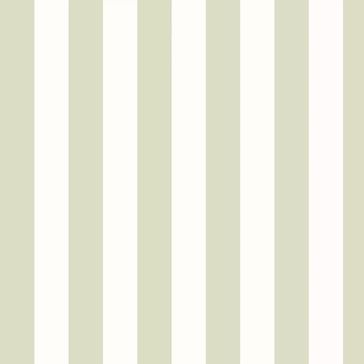 a white and green striped wallpaper with vertical stripes