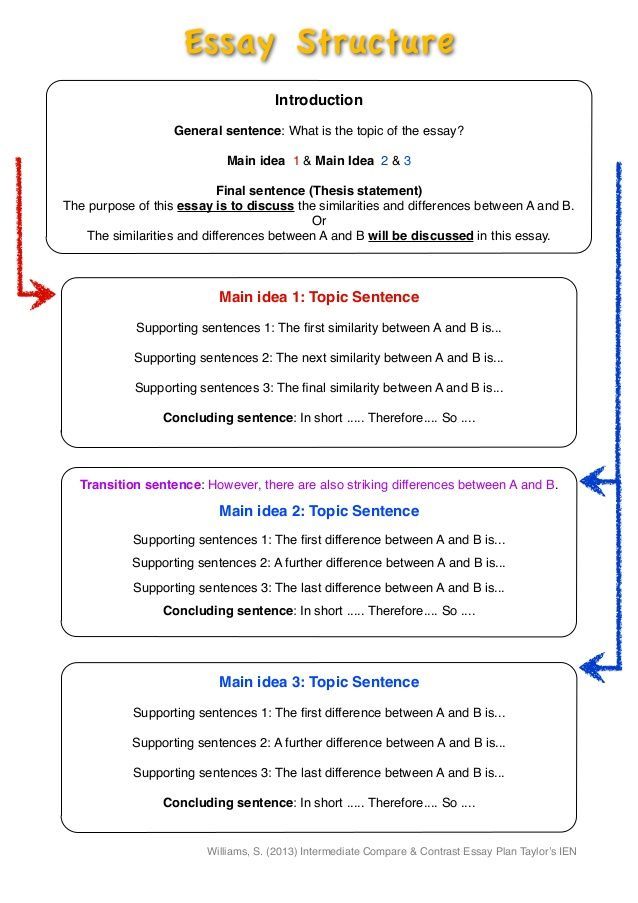 the text structure for an expo book with arrows pointing up to it and two different sections labeled