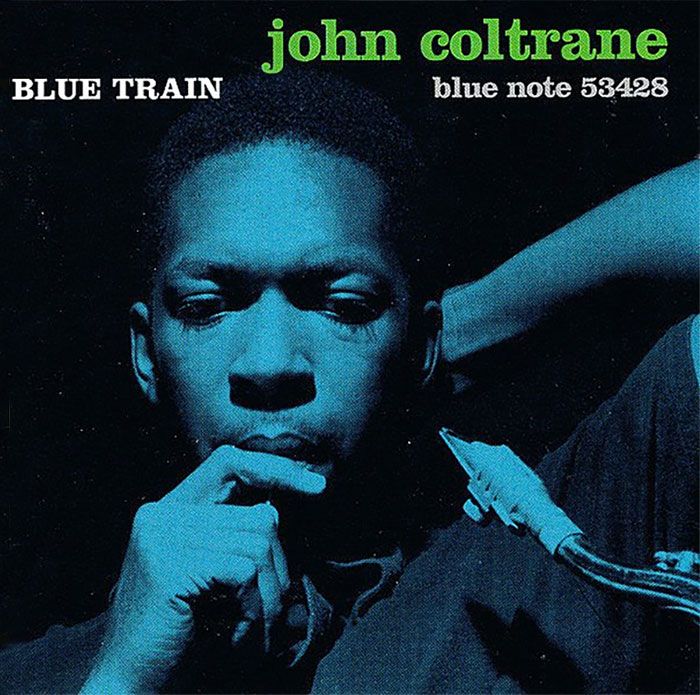 the cover art for john colt's blue train album