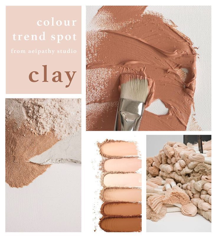 the color trend spot is clay