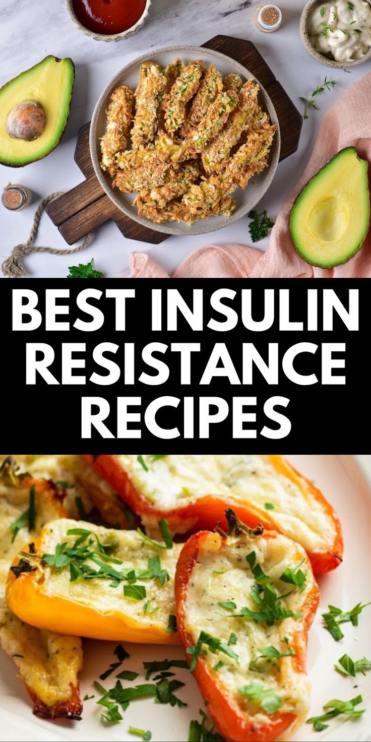 Discover 11 delicious and healthy recipes designed to combat insulin resistance. These dietitian-approved meals are rich in fiber, lean proteins, and healthy fats to help balance blood sugar levels and improve insulin sensitivity. Recipes For Insulin Resistance, Insulin Resistance Recipes, Blood Sugar Balance, Balance Blood Sugar, Insulin Sensitivity, Easy Healthy Eating, Baked Tomatoes, Balanced Nutrition, Low Carb Pasta