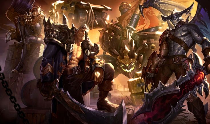 an image of some characters from league of warcraft