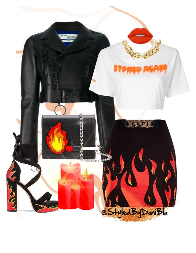 "New Flame" by doniblu ❤ liked on Polyvore featuring Off-White, LumaBase, City Chic, Heron Preston, BERRICLE, Yazbukey, Lime Crime, leatherjacket, flame and MINISKIRT Flaming Hot, Comfy Casual Outfits, Heron Preston, City Chic, Comfy Casual, Fashion Stylist, Preston, Outfits Aesthetic, Jacket Outfits