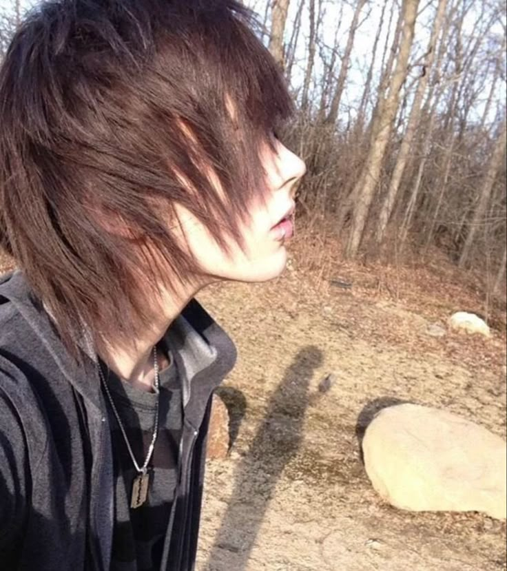 Emo Boy Haircut, Man With Long Hair, Emo Haircuts, Emo Boy Hair, Scene Guys, Emo Scene Hair, Scene Boys, Boy Hair, Emo Hair