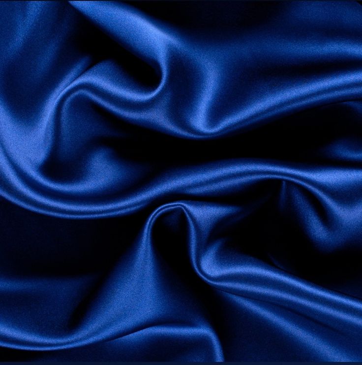 the blue silk is very soft and smooth