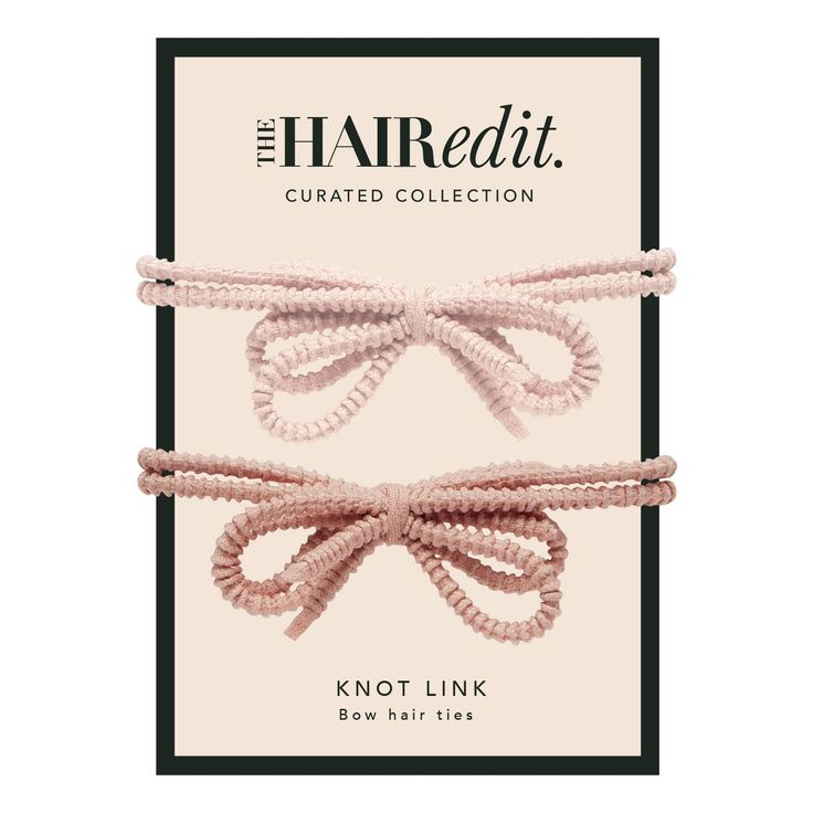 PRICES MAY VARY. Bow hair ties Works on all hair types. We are The Hair Edit. A beauty brand offering a curated collection of quality hair tools and sleek accessories that will effortlessly elevate your look. Hair Accessories Packaging, Bow Hair Tie, Tie Set, Bow Hair, Turn Up, All Hair Types, Dry Shampoo, Ulta Beauty, Hair Types