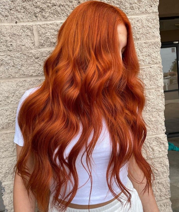 Burnt Orange Hair, Cheveux Oranges, Hair Color Guide, Copper Red Hair, Hair Color Orange, Red Hair Inspo, Ginger Hair Color, Hair Color Auburn, Copper Hair Color